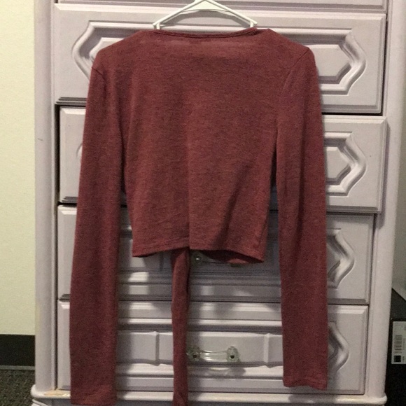 Forever 21 sweater crop top - Picture 2 of 3